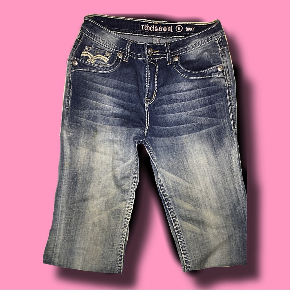 Rock&Soul Boot Cut Denim Jeans